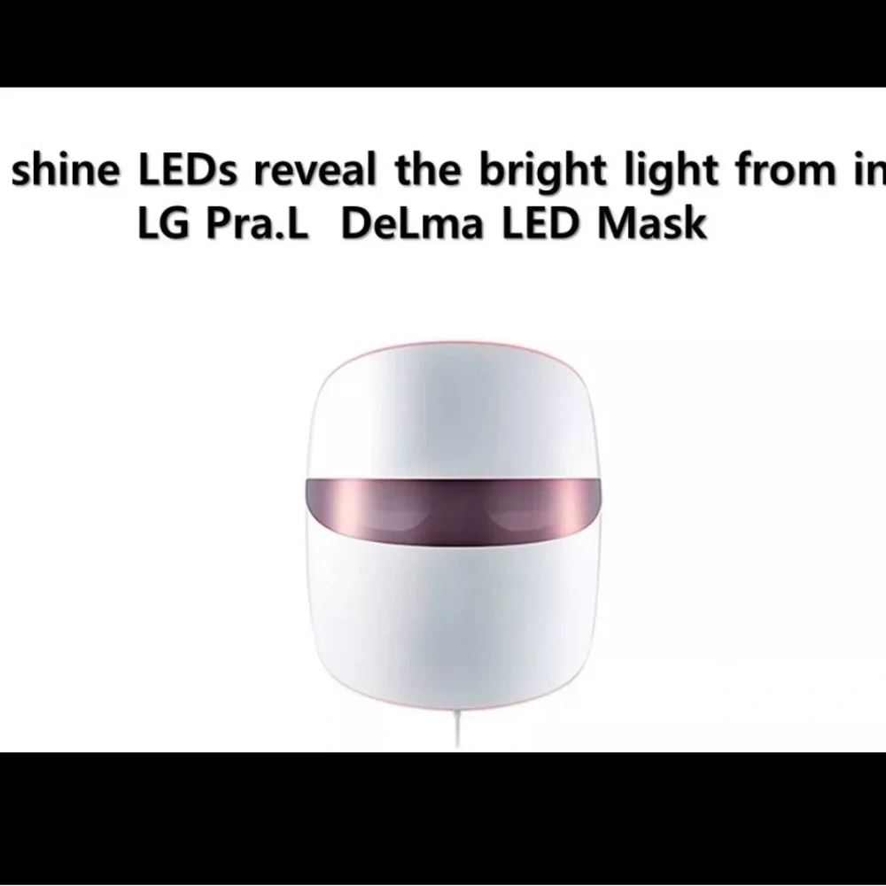 LG Pra.L VR Headset in White and Pink